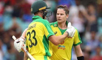 Second ODI: Steve Smith's ton power Australia to 389/4 against India