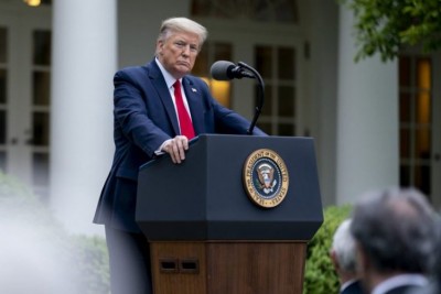 Donald Trump thanks DC Police, national guard, saying bigger protests had been expected