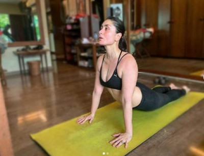 International Yoga Day: Bollywood celebsÂ inspireÂ fans by posting their yoga pic on social media