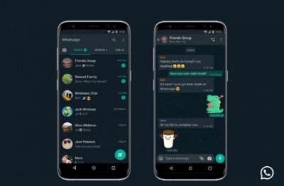 WhatsApp rolls out 'Dark Mode' for Android and iOS users