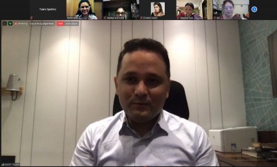 Amish Tripathi delivers keynote address at Linc Pen and Plastics' Spellinc 2020-21 contest