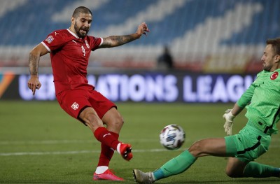Serbia, Turkey clash at UEFA Nations League football match