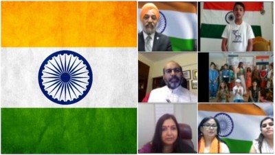 Ontario community members in Canada celebrate 74th Indian Independence Day