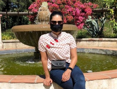 Sunny Leone practices 'social distancing' amid Covid scare