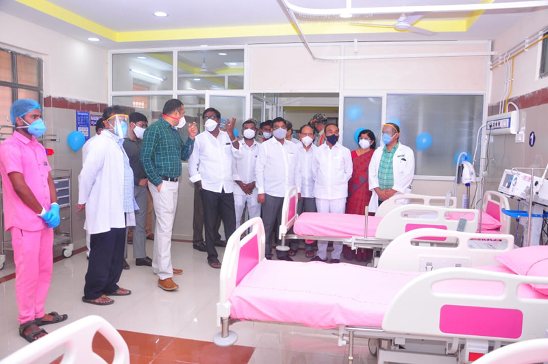 Telangana: COVID Ward inaugurated in Mamatha Hospital