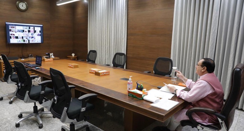 JP Nadda interacts with Assam BJP leaders