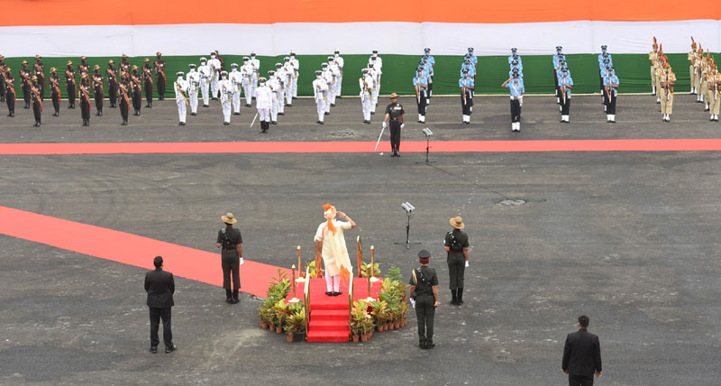 India's 74th Independence Day: PM Modi at Red Fort in New Delhi