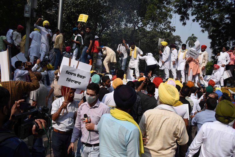 Farmers protest hits Delhi’s Jantar Mantar