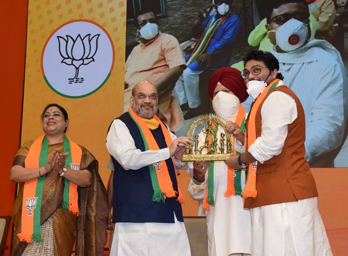 Amit Shah addresses West Bengal Jan-Samwad  virtual rally