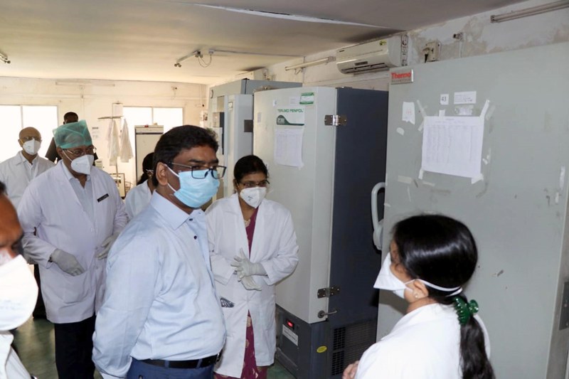 Jharkhand CM Hemant Soren inaugurates Plasma Centre