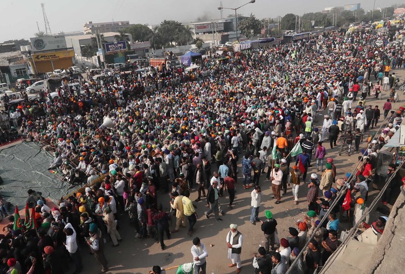 Farmers protest continue in New Delhi