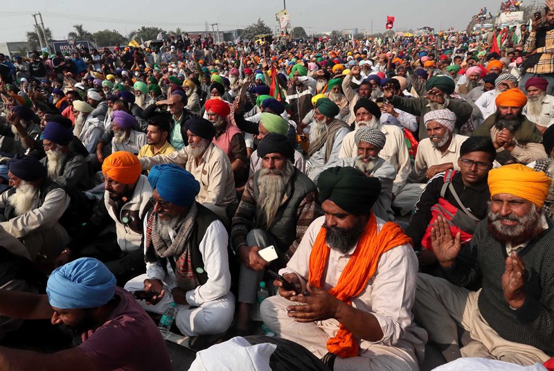 Farmers protest continue in New Delhi