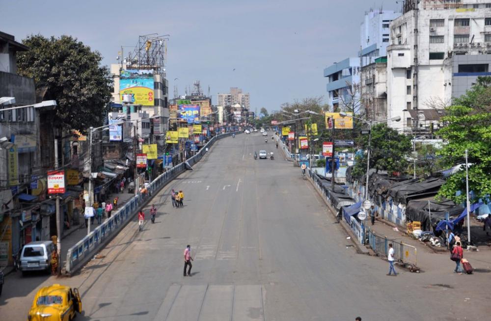 IndiaFightsCoronavirus: Kolkata observes Janata Curfew 