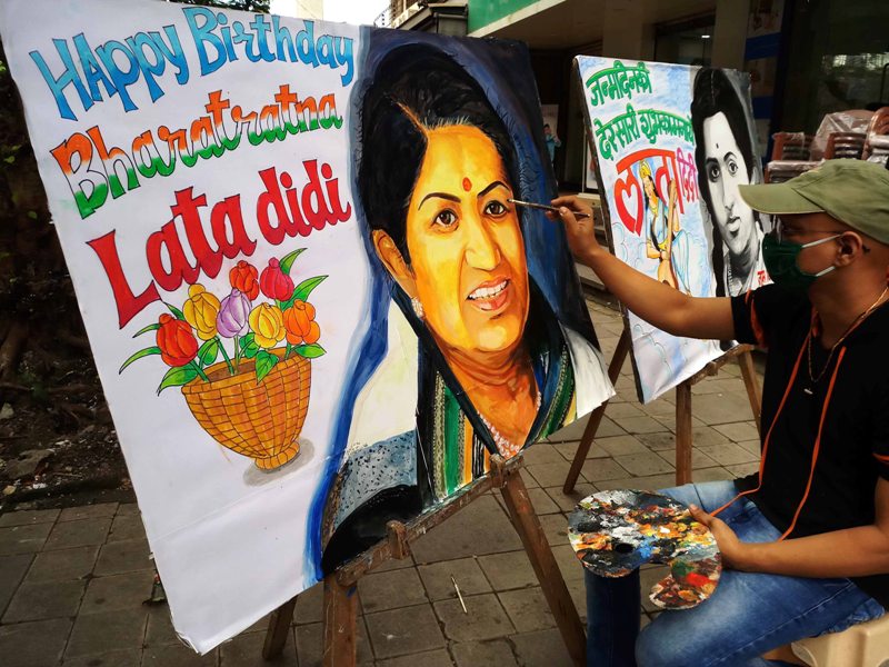 Birthday of Bharat Ratna Lata Mangeshkar