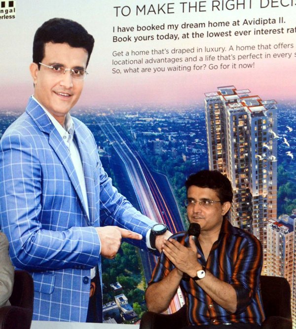 Sourav Ganguly becomes brand ambassador of Bengal Peerless