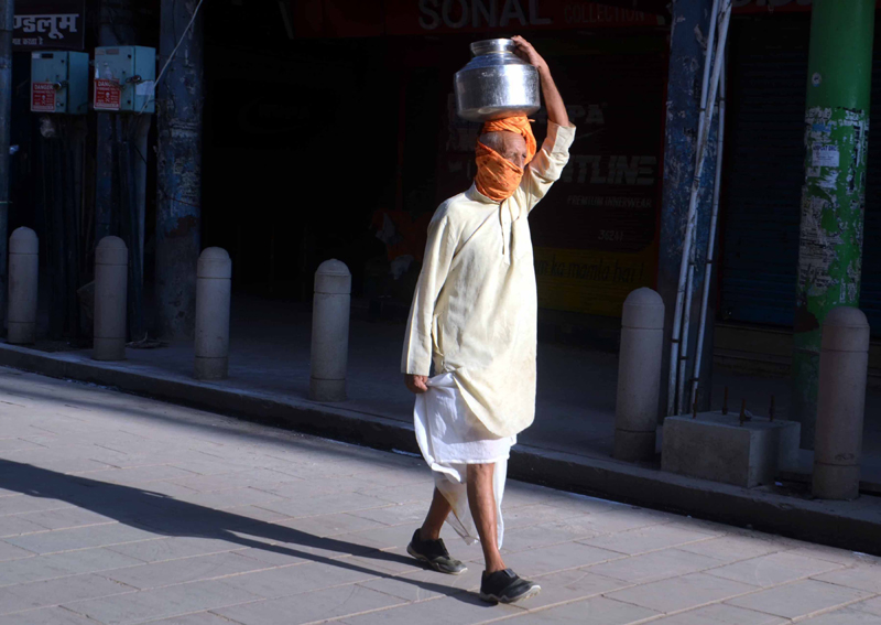 Glimpse of lockdown in Varanasi