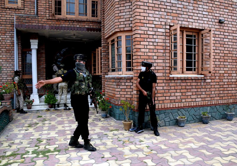 Terrorist attack in Srinagar