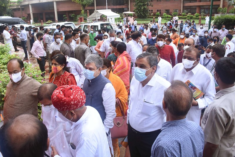 BJP parliamentary party meeting in Delhi