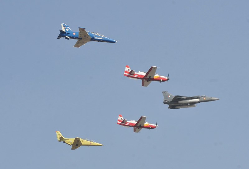 Rehearsls ahead of AERO INDIA 2021 in Bengaluru