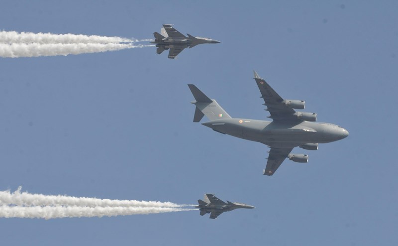 Rehearsls ahead of AERO INDIA 2021 in Bengaluru