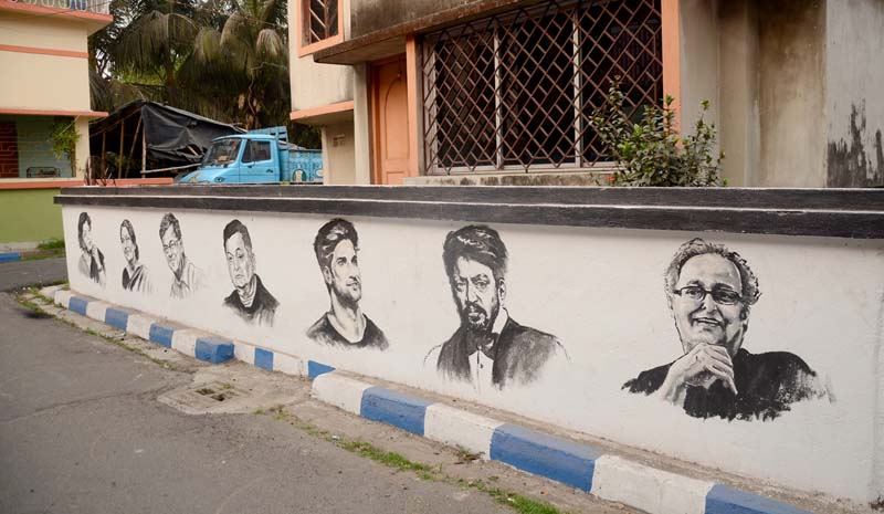 Where walls breathe art