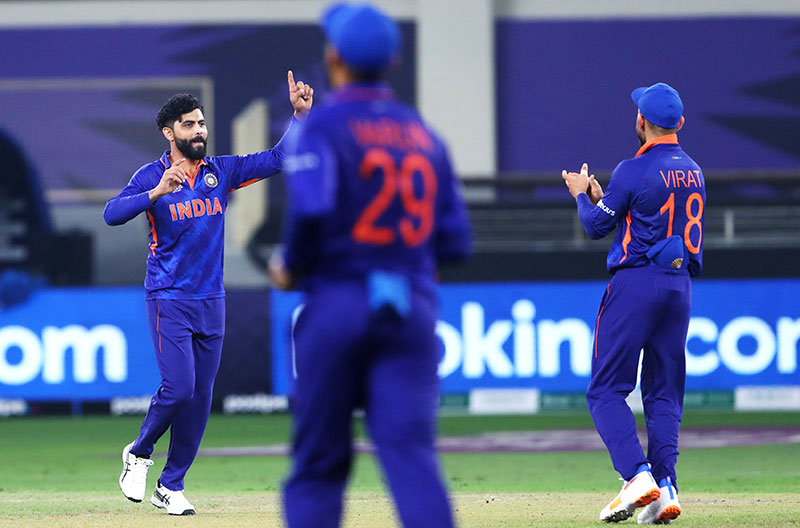 Glimpses of ICC T20 India-Scotland Match