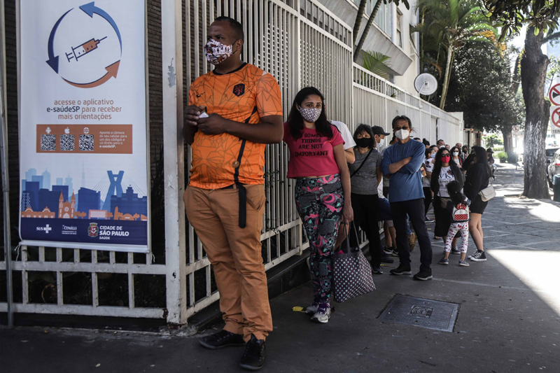 COVID-19 vaccination drive in Brazil