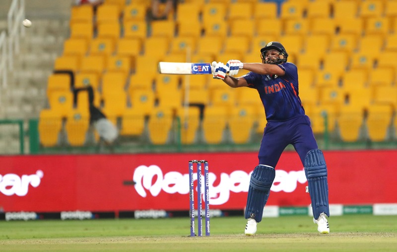 KL Rahul celebrates half-century against Afghanistan in ICC T20 World Cup at Sheikh Zayed Stadium in Abu Dhabi