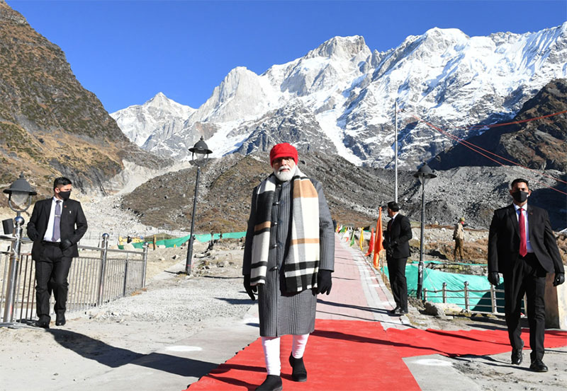 PM Modi visits Kedarnath in Uttarakhand