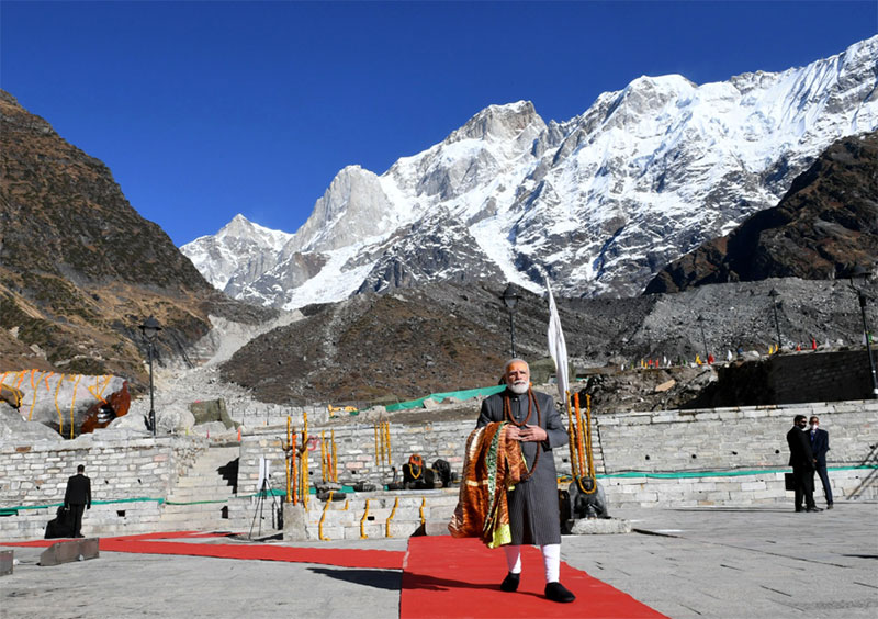 PM Modi visits Kedarnath in Uttarakhand