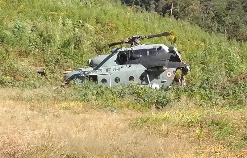IAF Mi-17 helicopter crash-lands in eastern Arunachal Pradesh