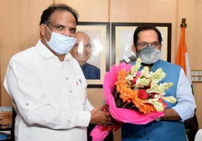 Union Minister John Barla bats for border areas development in Kupwara, Kashmir