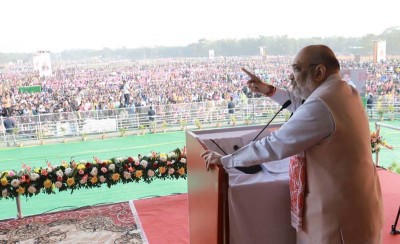 Amit Shah says development in Assam is not possible without peace, hails the surrender of 1040 militants