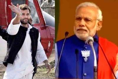 Indian PM Narendra Modi wishes 'quick recovery' to Congress leader and political rival Rahul Gandhi after he tests COVID-19 positive