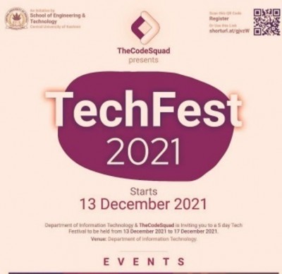 Central university of Kashmir organizes ‘TechFest – 2021’