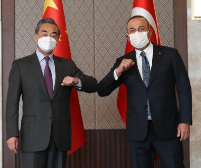Turkish Foreign Minister Mevlut Cavusoglu raises 'Uyghur' issue during his meeting with Chinese counterpart