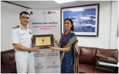 Kotak Mahindra Bank signs MoU with the Indian Navy for salary account