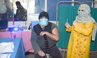 Jammu and Kashmir: COVID19 vaccination drive launched