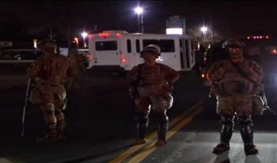 US: Stun grenades, tear gas disperse crowd protesting against Minnesota shooting