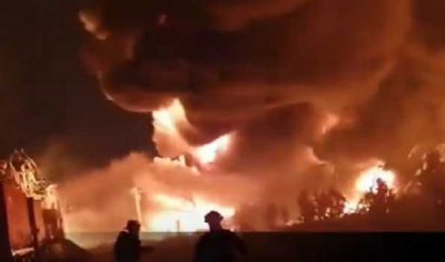 Thailand: Powerful blast results in massive fire at chemical factory