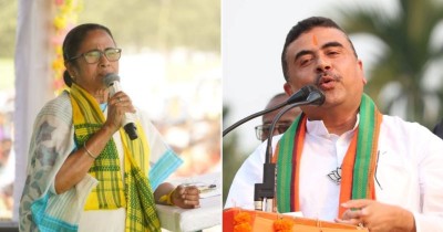 High voltage Nandigram battle between Mamata Banerjee and Suvendu Adhikari in Bengal today