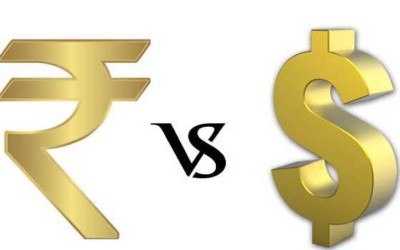 Rupee rises eight paise against USD