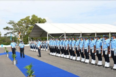 Air Chief Marshal RKS Bhadauria visits Thiruvananthapuram