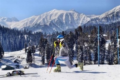 Kashmiri international level Alpine skier dreams to be an Olympian