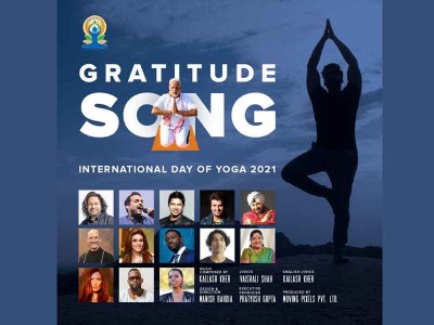Grammy award winner and internationally renowned musicians unite with Indian legends to create the Yoga Anthem