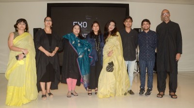 Rituparna Sengupta inaugurates Harshit Agrawal’s solo exhibition at Kolkata's Emami Art