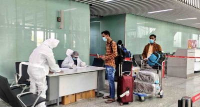 Around 300 air passengers fled from Silchar airport without COVID-19 tests