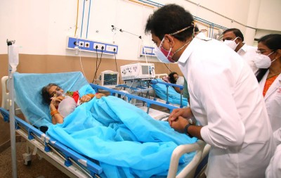 Telangana Information Technology interacts with Covid patients