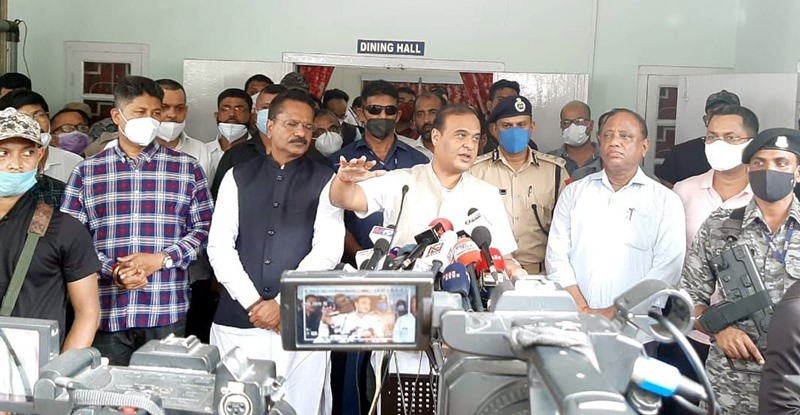 Himanta Biswa Sarma speaks on Assam-Mizoram border clash