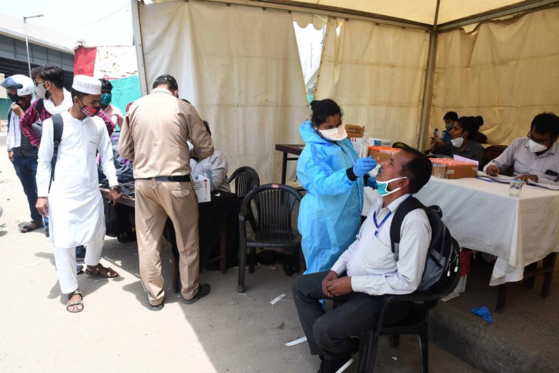 Covid-19 test in Delhi